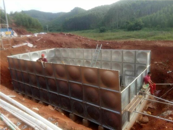 千凱蒲廟氣象站不銹鋼地埋水箱