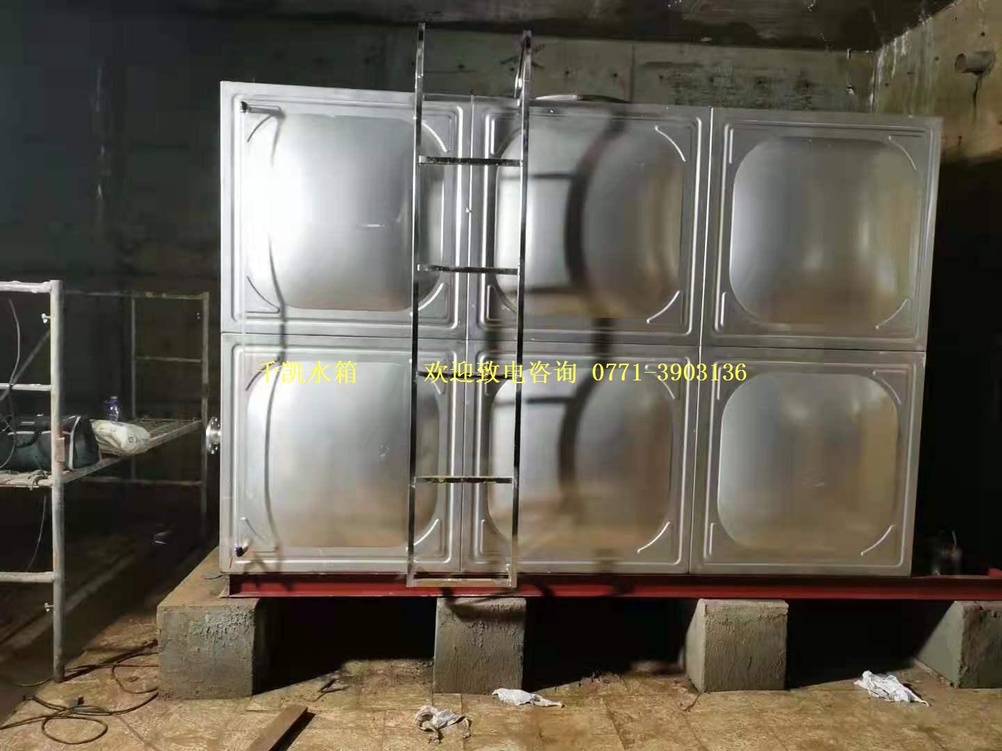 良慶檀府印象不銹鋼水箱項(xiàng)目竣工