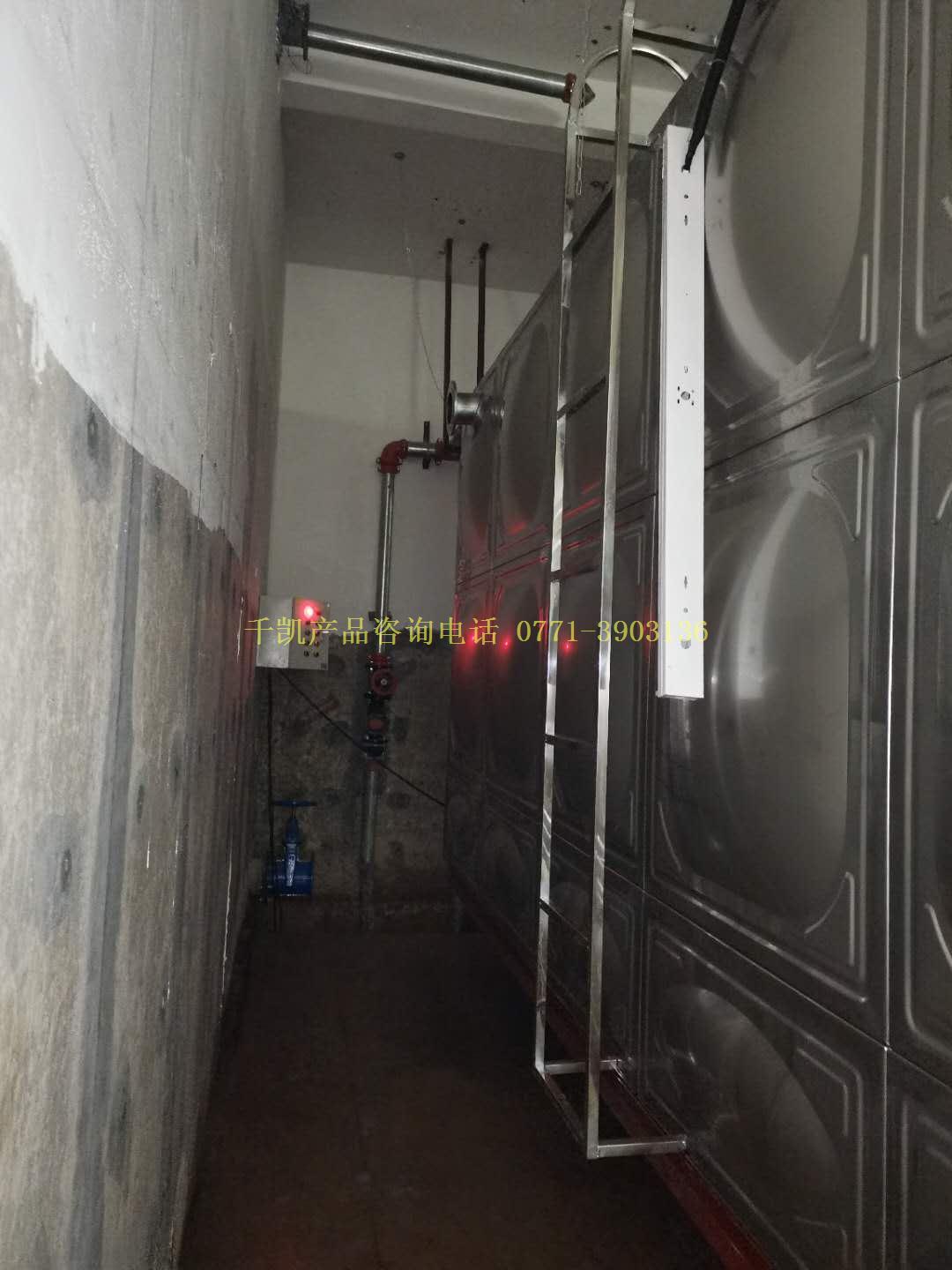 中鐵鳳嶺國際城項(xiàng)目不銹鋼水箱安裝案例