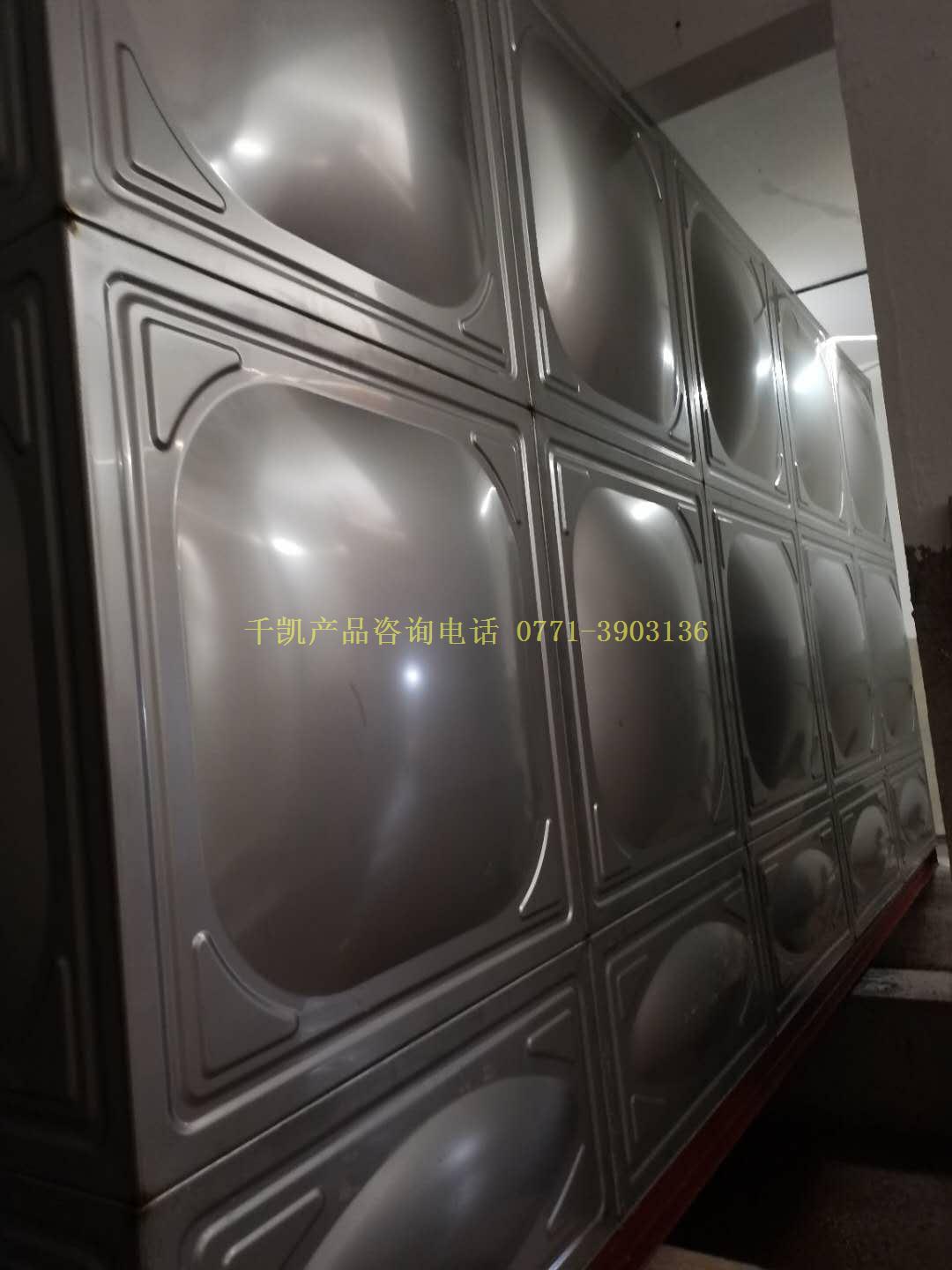 中鐵鳳嶺國際城項(xiàng)目不銹鋼水箱安裝案例